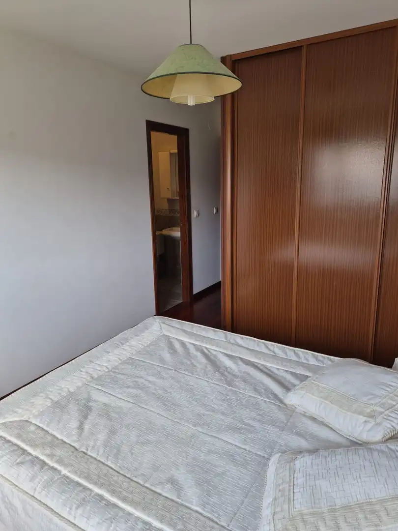 Bedroom of Flat for sale in Brión  with Heating, Private garden and Storage room