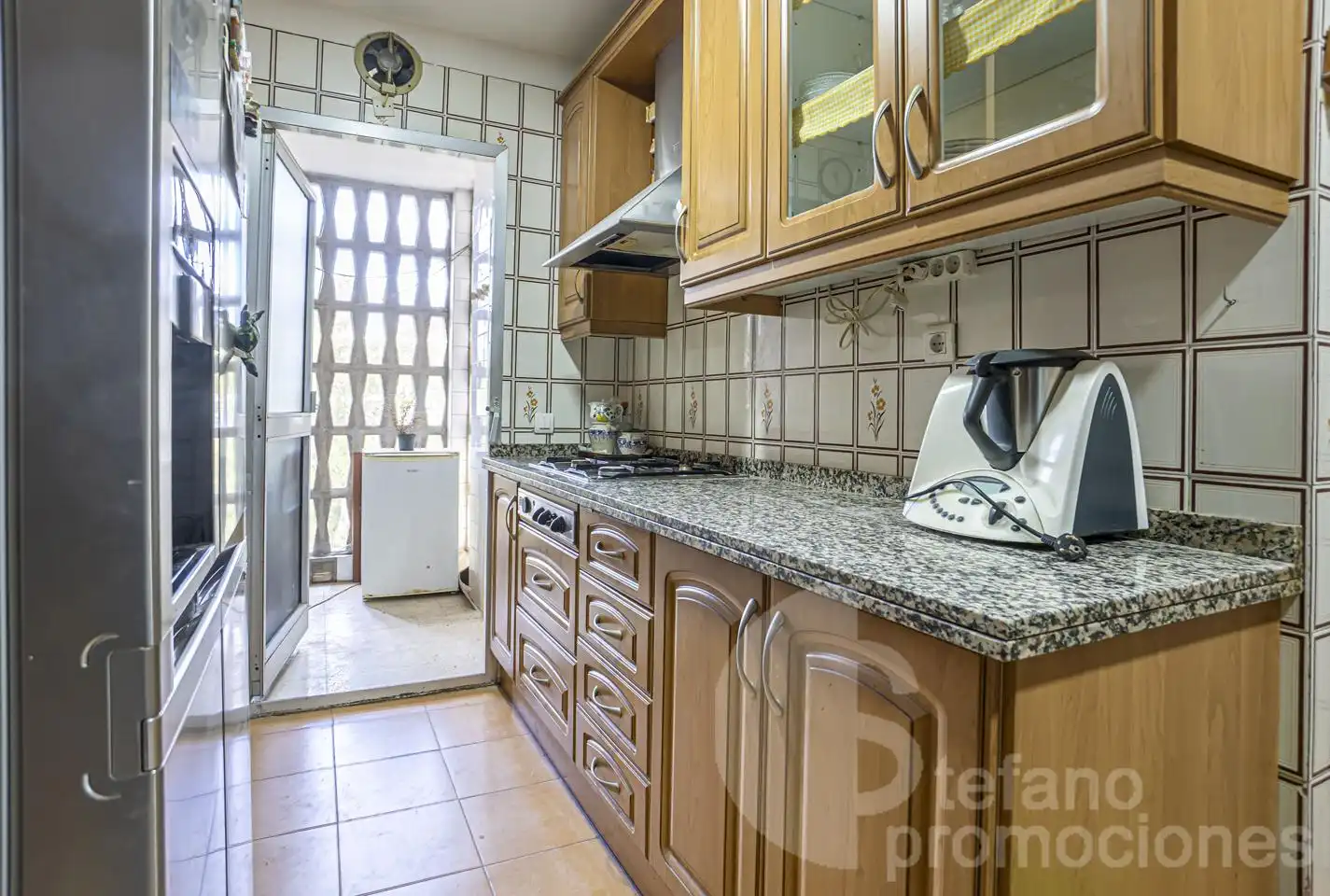 Kitchen of Flat for sale in Málaga  with Parquet flooring, Terrace and Storage room