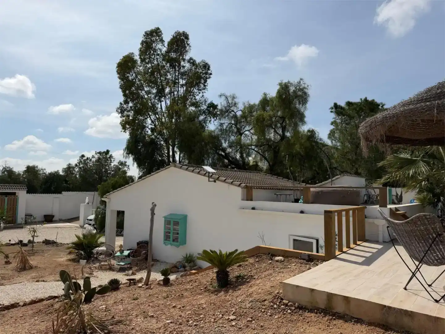 Vista exterior de Piso en venta en Murcia con Aire acondicionado, Jardín privado y Trastero