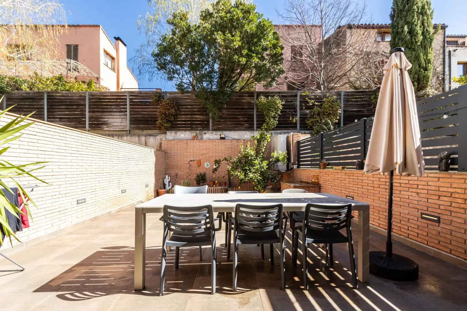 Terrassa de Casa o xalet en venda en Sant Llorenç Savall amb Calefacció, Jardí privat i Parquet