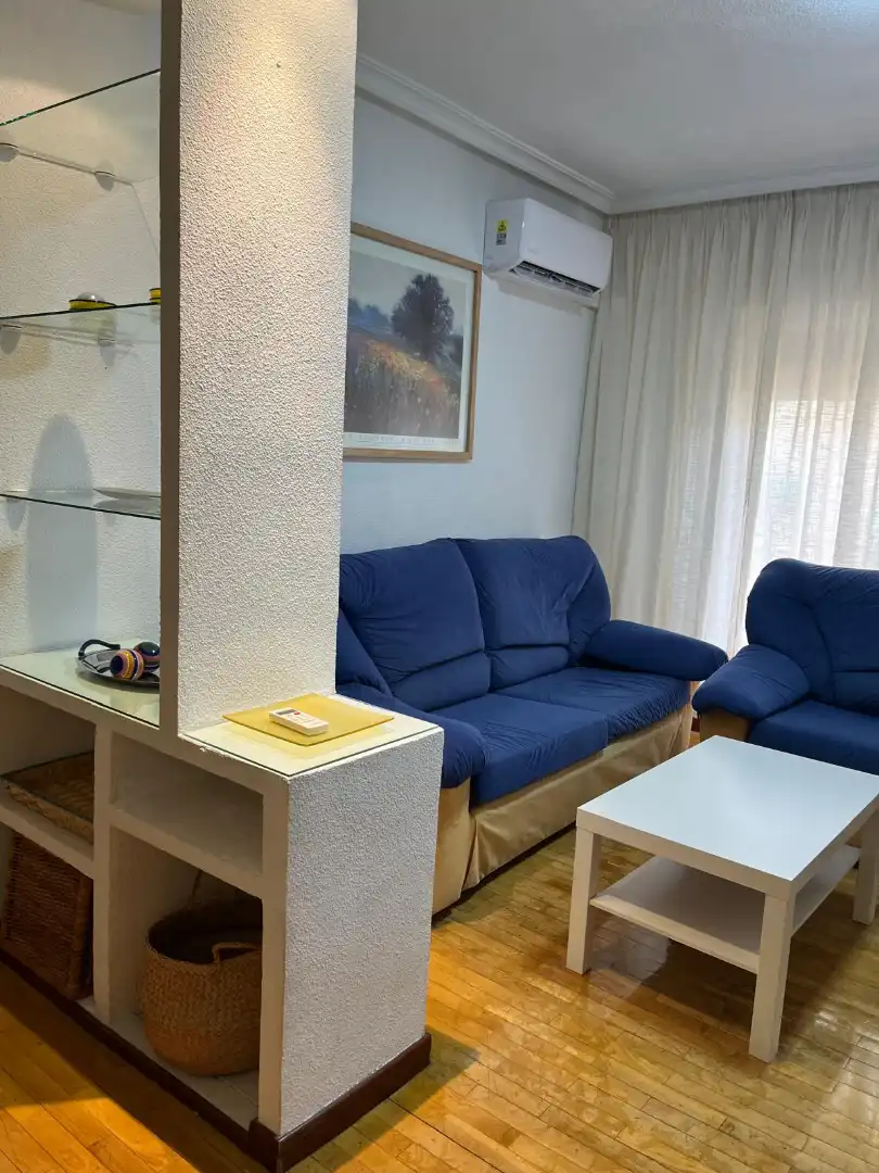 Sala d'estar de Pis de lloguer en Puertollano amb Aire condicionat, Calefacció i Moblat