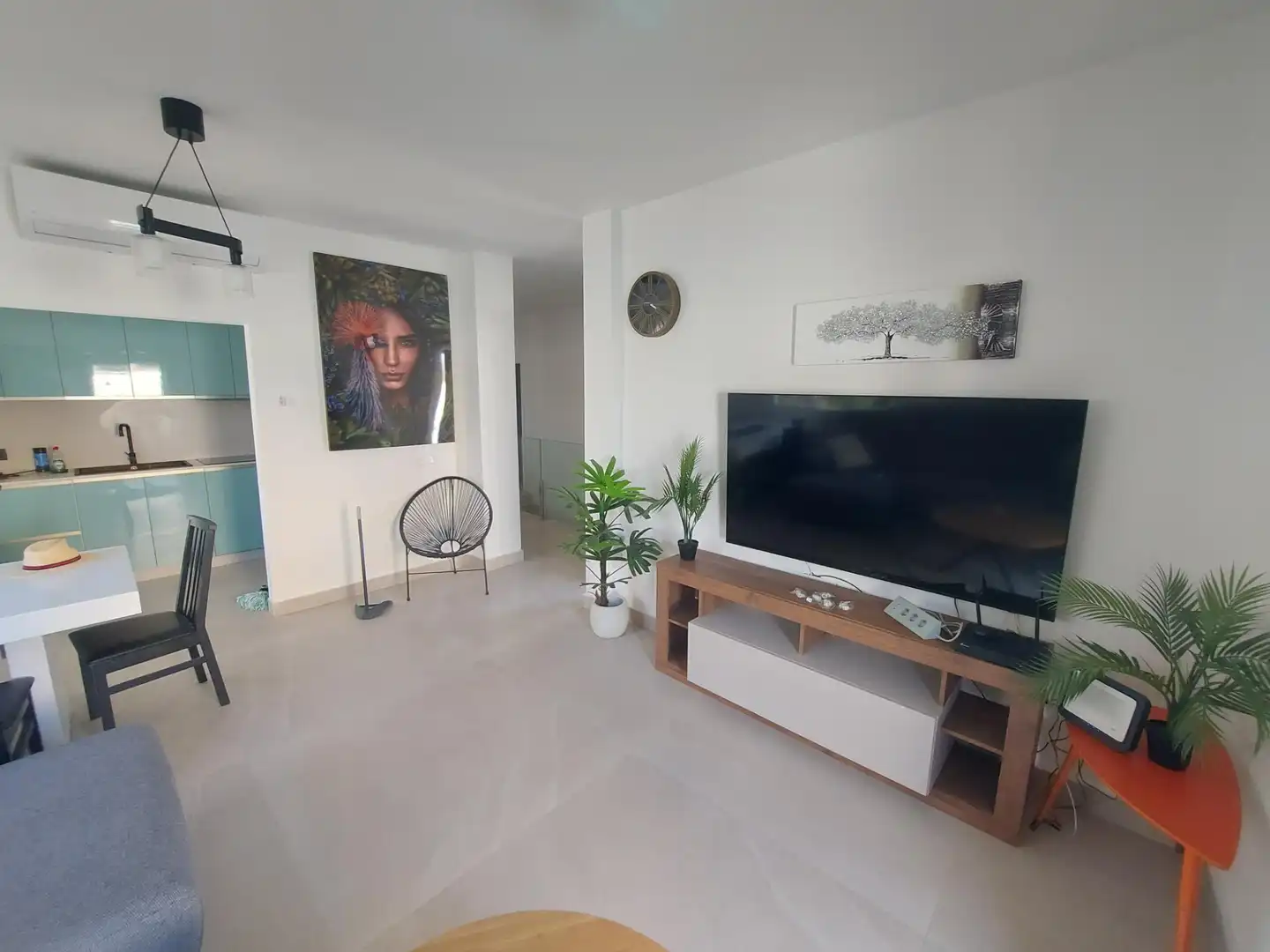 Sala de estar de Casa o chalet en venta en San Bartolomé de Tirajana con Aire acondicionado, Jardín privado y Terraza