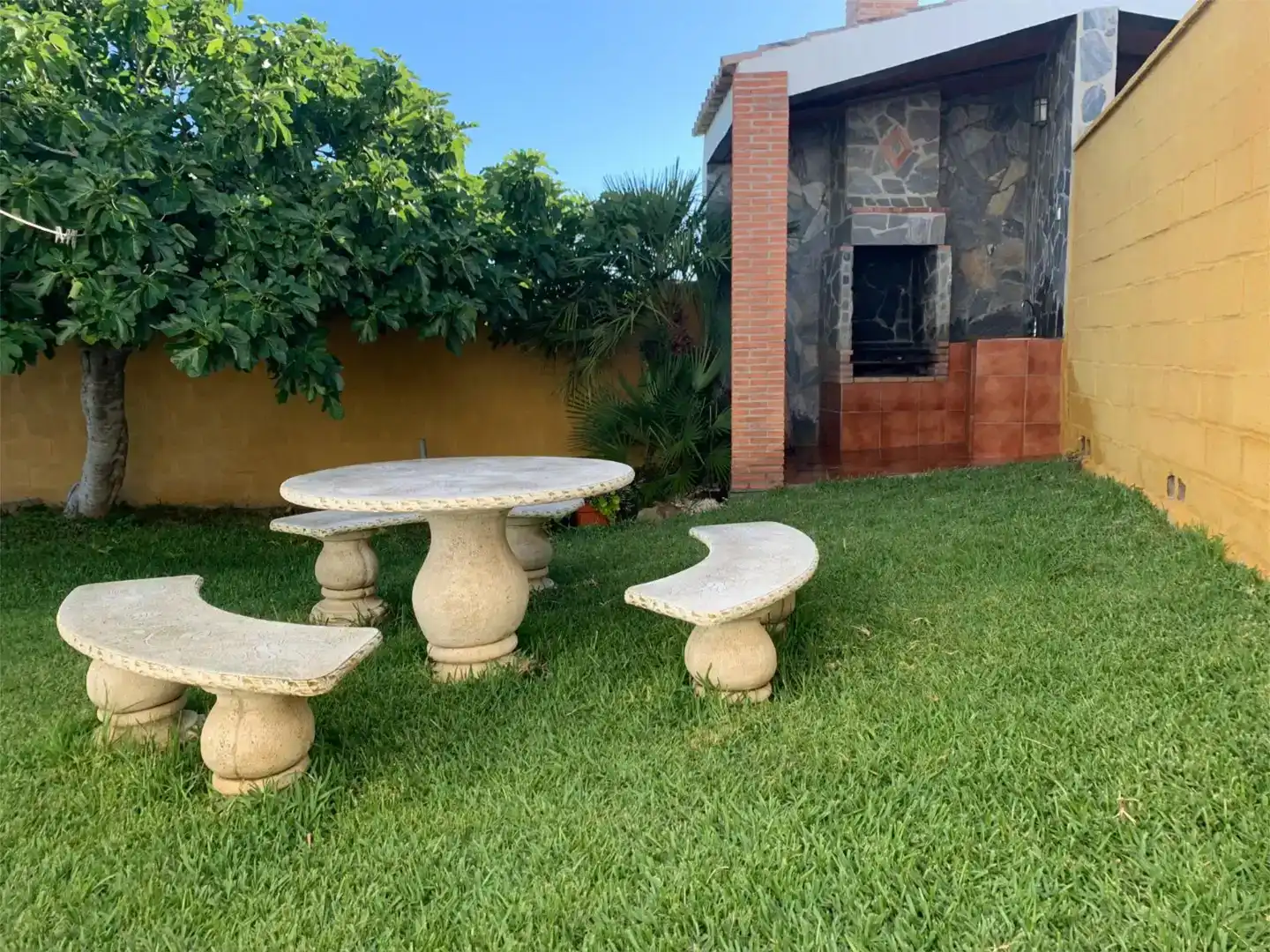 Terrassa de Casa o xalet de lloguer en Conil de la Frontera amb Piscina