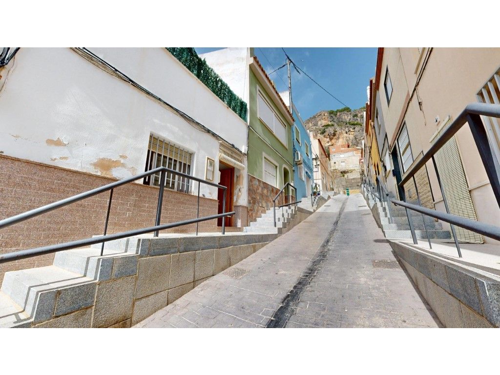 Exterior view of Single-family semi-detached for sale in Cullera  with Terrace, Storage room and Furnished