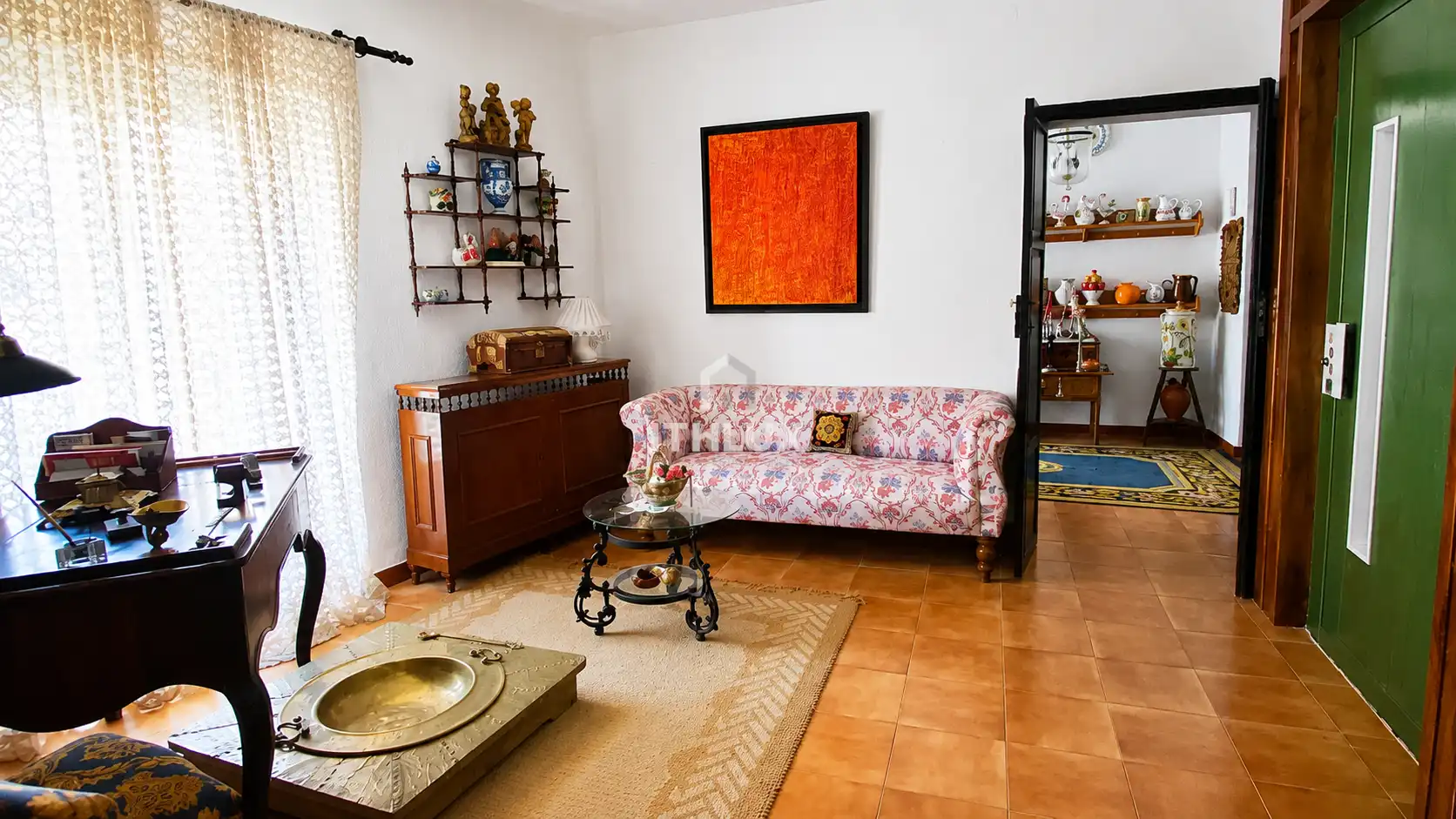 Wohnzimmer von Einfamilien-Reihenhaus zum Verkauf in Torremocha mit Klimaanlage, Heizung und Terrasse