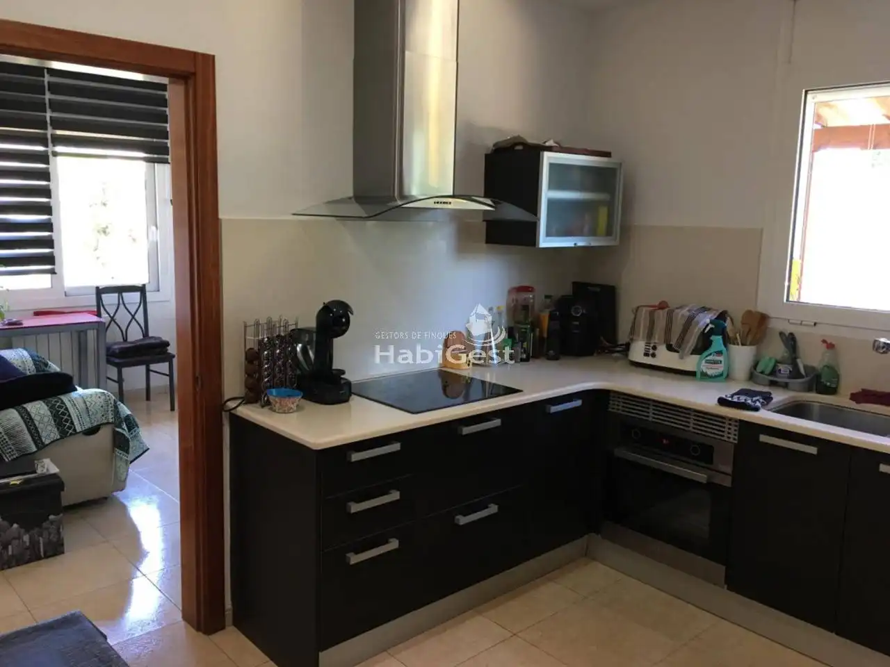 Cocina de Casa o chalet en venta en Fontcoberta con Jardín privado, Terraza y Piscina
