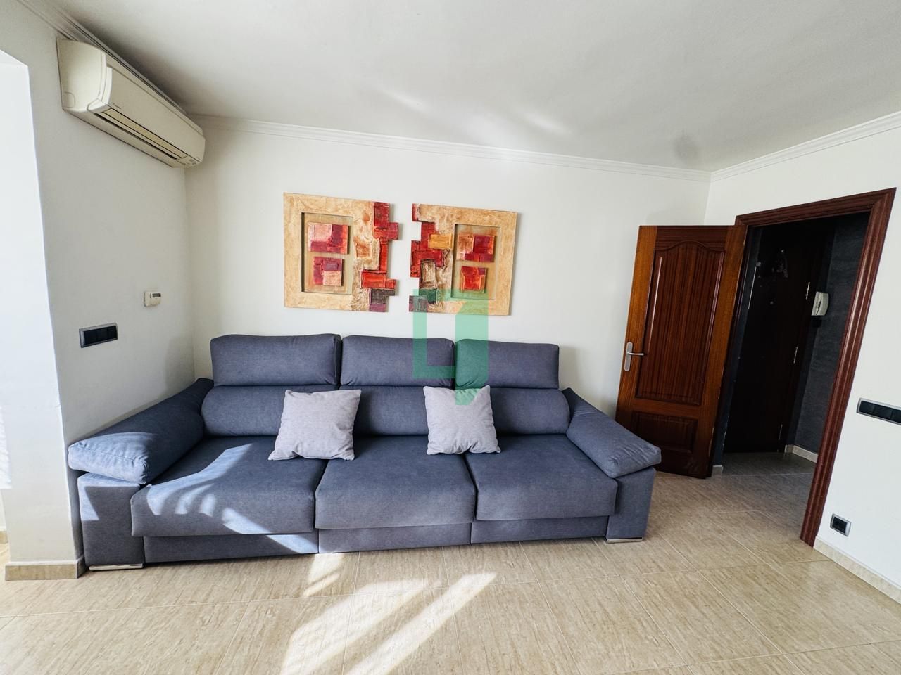 Sala de estar de Piso en venta en Badalona con Aire acondicionado y Calefacción