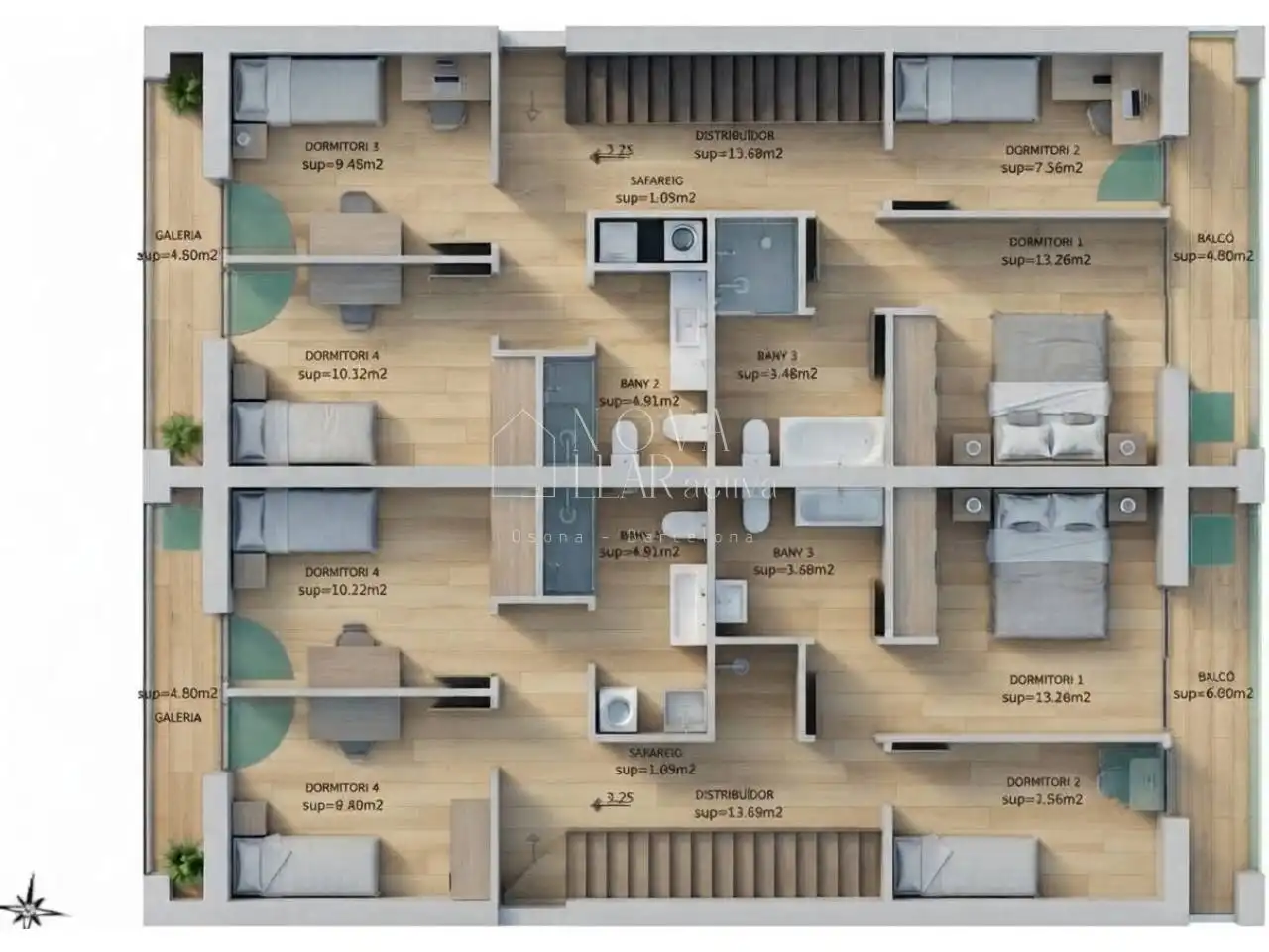 Maison jumelée avec jardin à vendre à Avenida Escoles 17, imagen 8