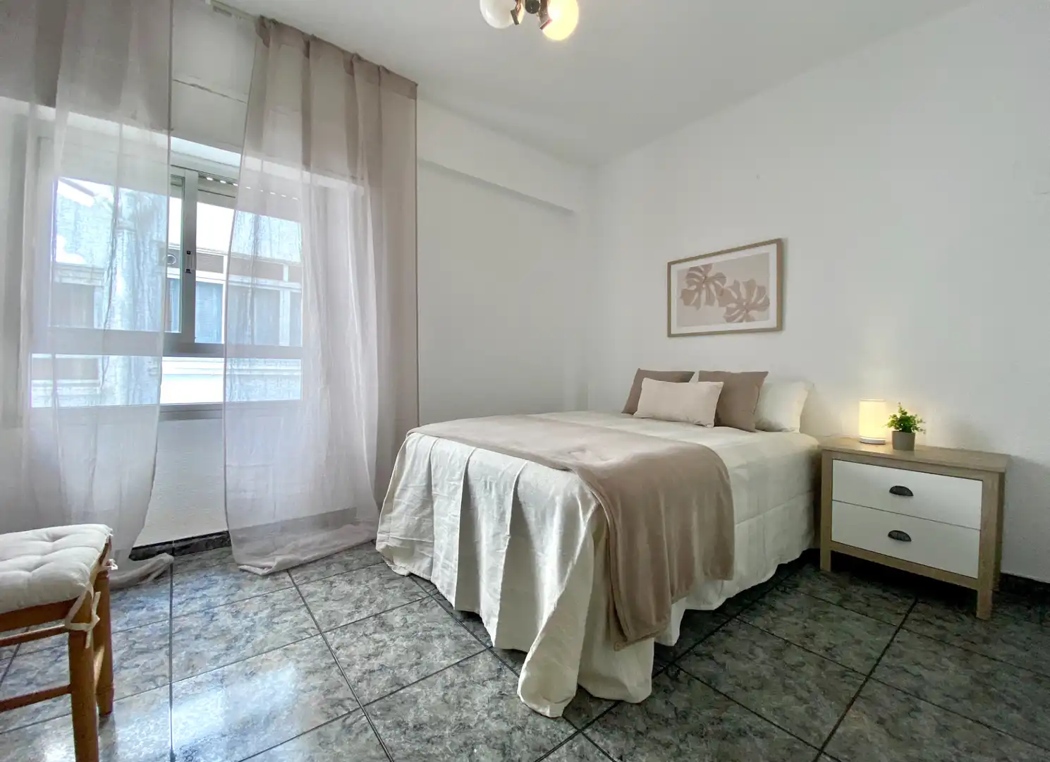 Bedroom of Flat for sale in Massamagrell  with Air Conditioner and Balcony