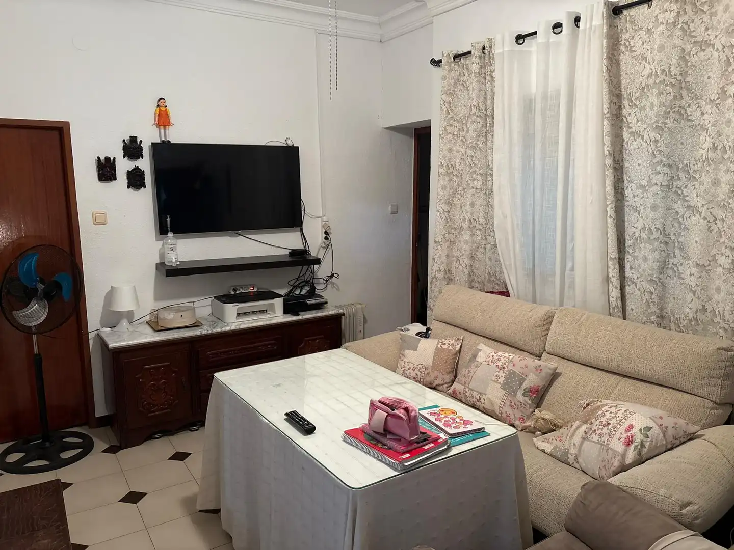 Sala de estar de Casa o chalet en venta en Sevilla con Aire acondicionado, Terraza y Trastero