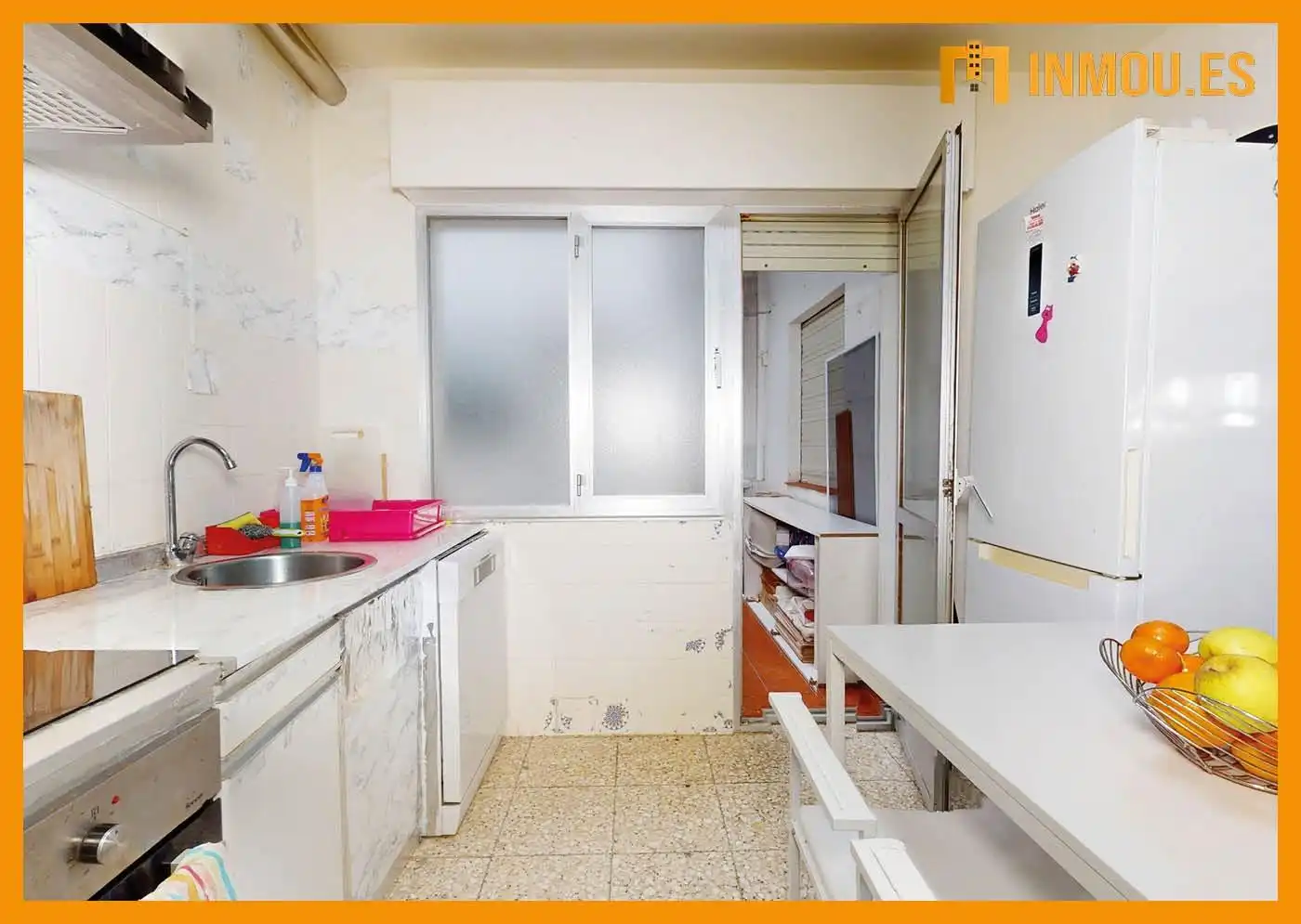 Kitchen of Flat for sale in Ourense Capital   with Air Conditioner, Heating and Parquet flooring