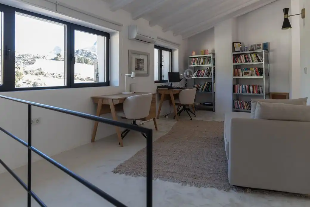 Living room of Houses for sale in Bolulla  with Air Conditioner, Heating and Private garden