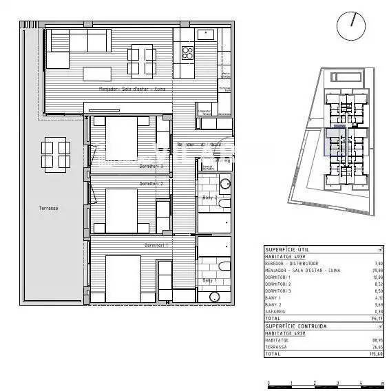 Penthouse with pool for sale in COSTA DAURADA, imagen 25