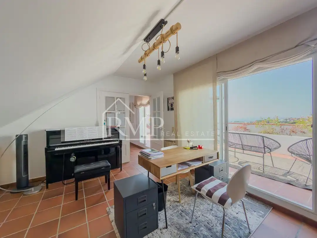 Balcony of Detached homes for sale in Sant Andreu de Llavaneres  with Air Conditioner, Heating and Terrace