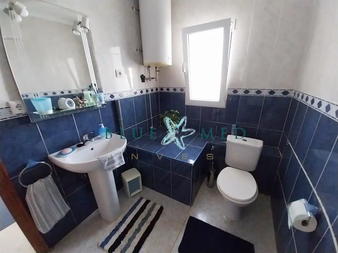 Baño de Casa o chalet en venta en Mazarrón con Aire acondicionado, Calefacción y Jardín privado