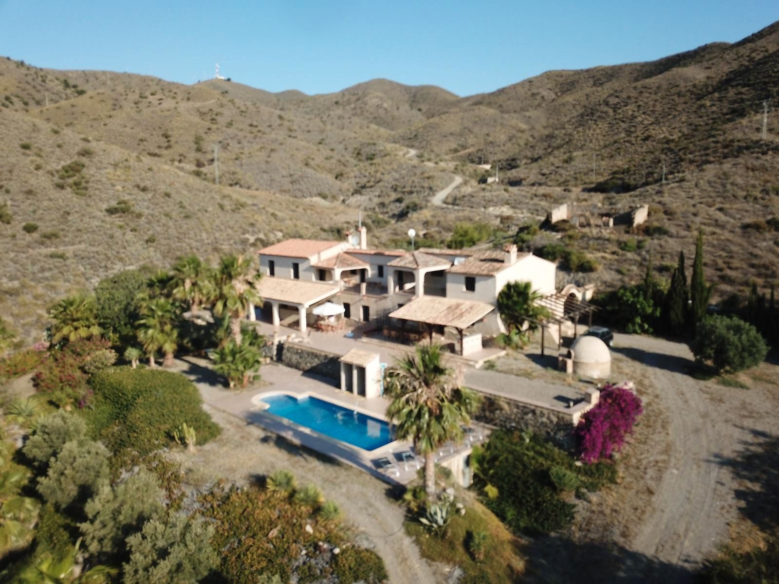 Exterior view of Country house for sale in Águilas  with Air Conditioner, Heating and Private garden