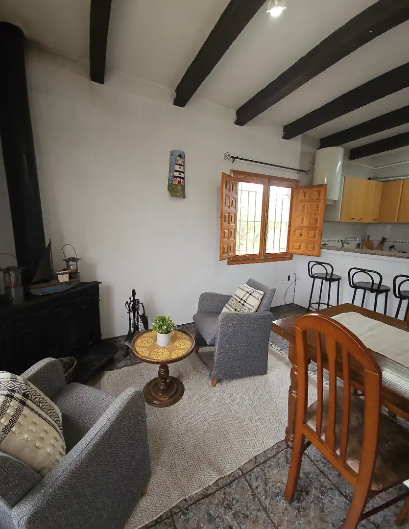 Sala d'estar de Casa o xalet en venda en L'Ametlla de Mar  amb Jardí privat, Terrassa i Traster