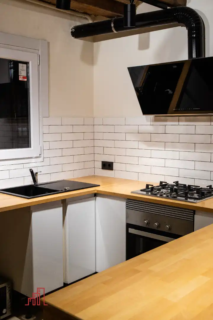 Cocina de Piso en venta en Barcelona con Aire acondicionado, Calefacción y Parquet