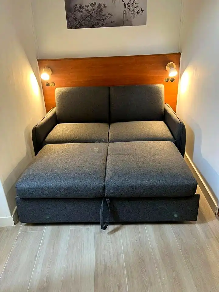 Dormitori de Apartament de lloguer en Dénia amb Aire condicionat i Moblat