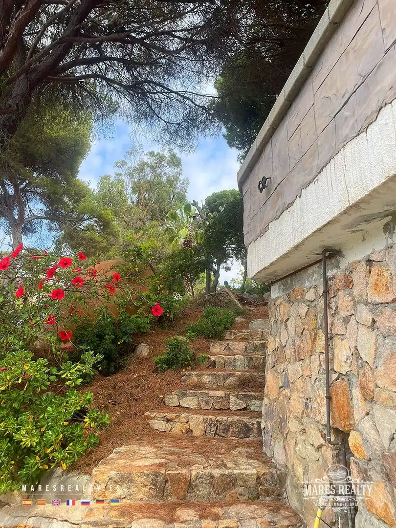Jardín de Casa o chalet en venta en Lloret de Mar con Calefacción, Jardín privado y Piscina