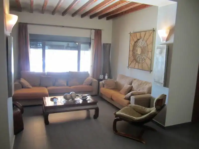 Living room of Houses for sale in Alicante / Alacant  with Air Conditioner, Heating and Private garden