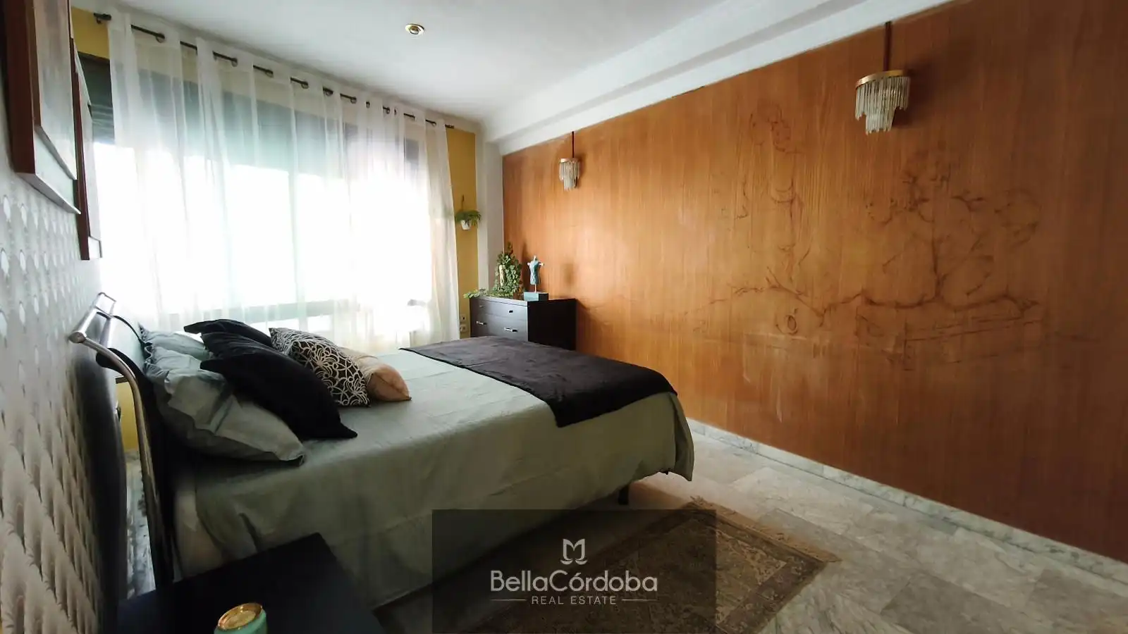 Bedroom of Flat for rent in Córdoba  with Air Conditioner
