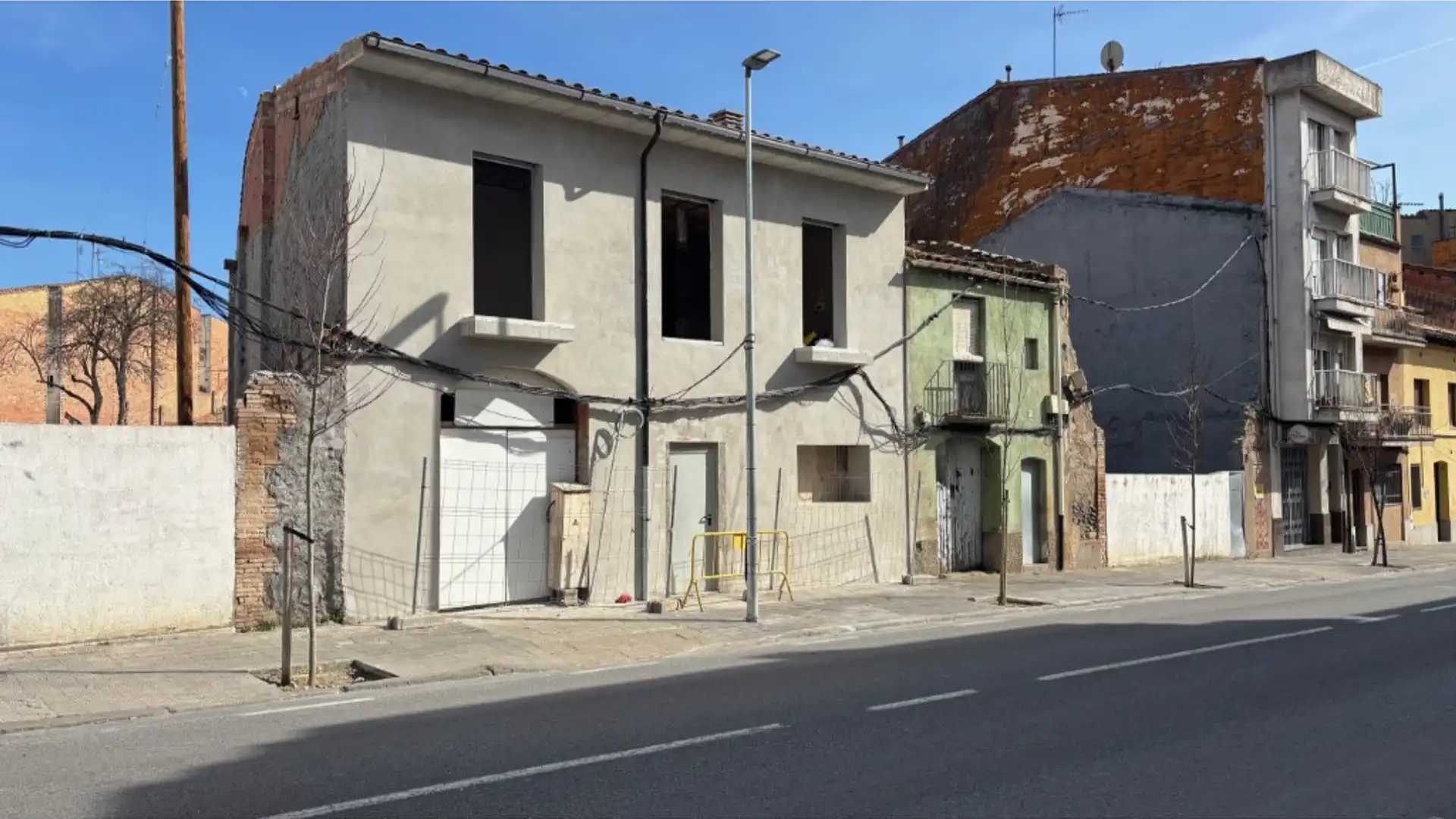 Vista exterior de Planta baja en venta en Manlleu