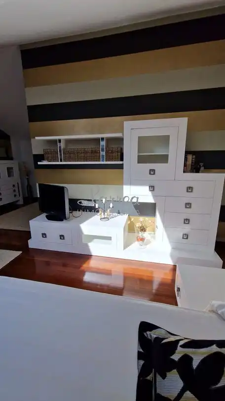 Wohnzimmer von Einfamilien-Reihenhaus zum Verkauf in Igorre mit Heizung, Privatgarten und Terrasse