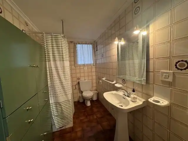 Badezimmer von Wohnung zur Miete in Alcoy / Alcoi mit Heizung, Terrasse und Möbliert