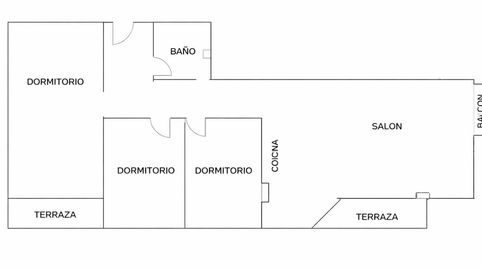 Foto 2 de Piso en venta en De la Duquesa de Villahermosa, Barrio de Delicias, Zaragoza Capital
