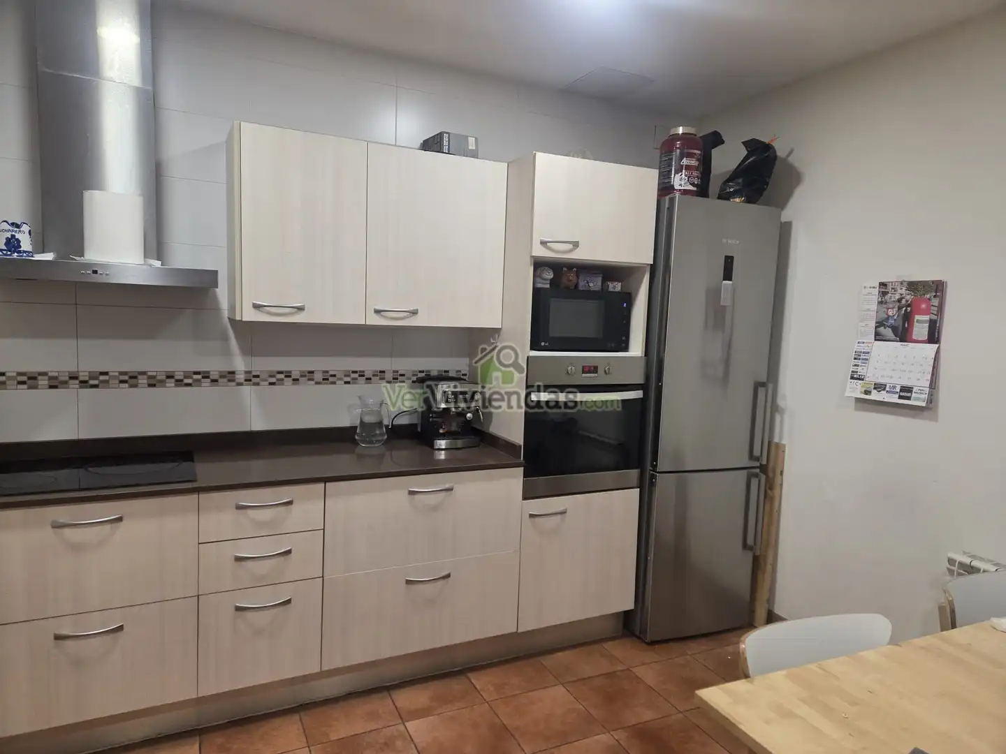 Cocina de Casa o chalet en venta en Vallirana con Aire acondicionado, Calefacción y Jardín privado