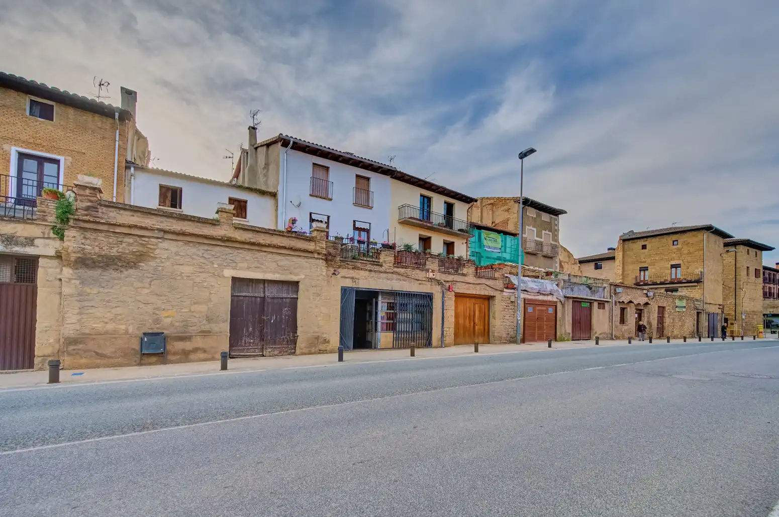 Exterior view of Flat for sale in Puente la Reina / Gares  with Heating, Parquet flooring and Terrace