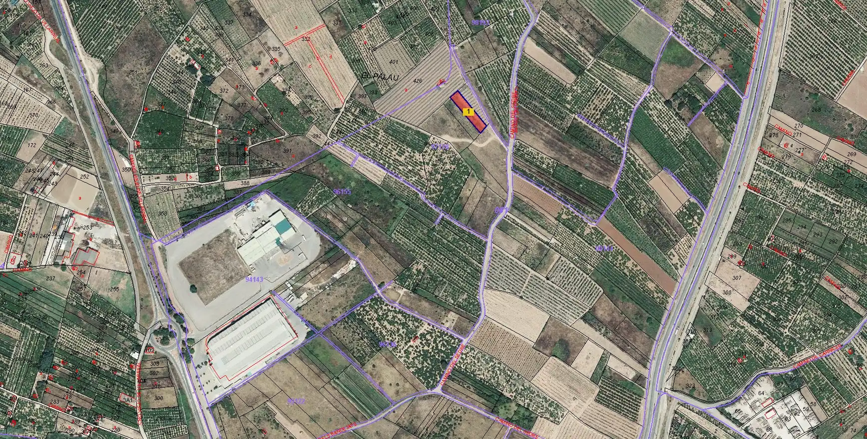 Terreny industrial en venda a Partida Poligono 45 428, imagen 6