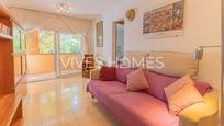 Living room of Flat for sale in Caldes d'Estrac  with Heating, Terrace and Furnished