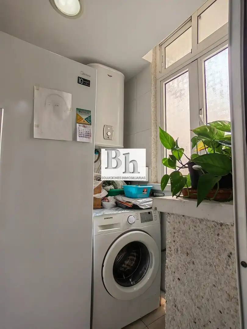 Cuina de Pis en venda en Málaga amb Aire condicionat, Jardí privat i Terrassa