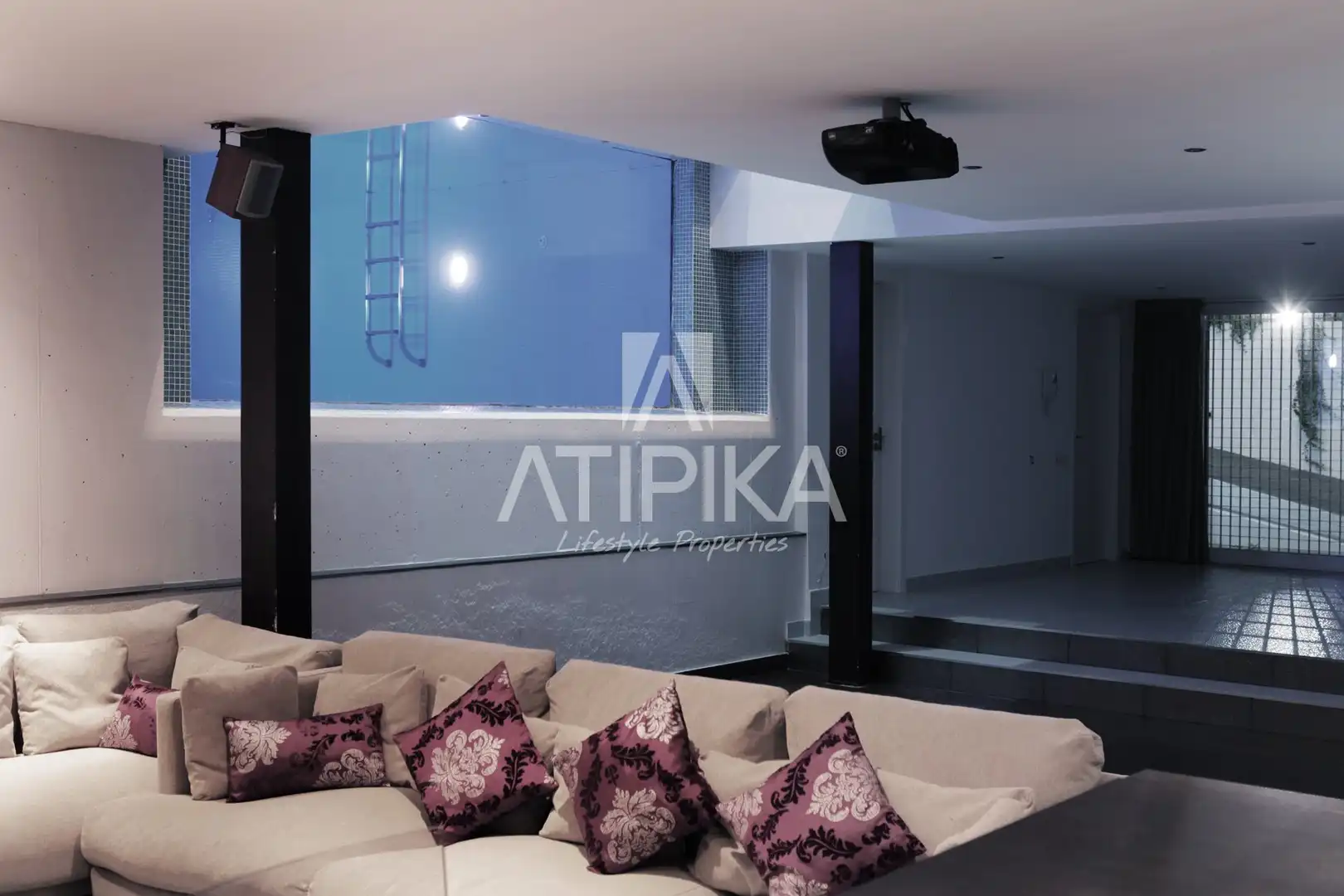 Sala de estar de Casa o chalet en venta en Castelldefels con Aire acondicionado, Calefacción y Trastero
