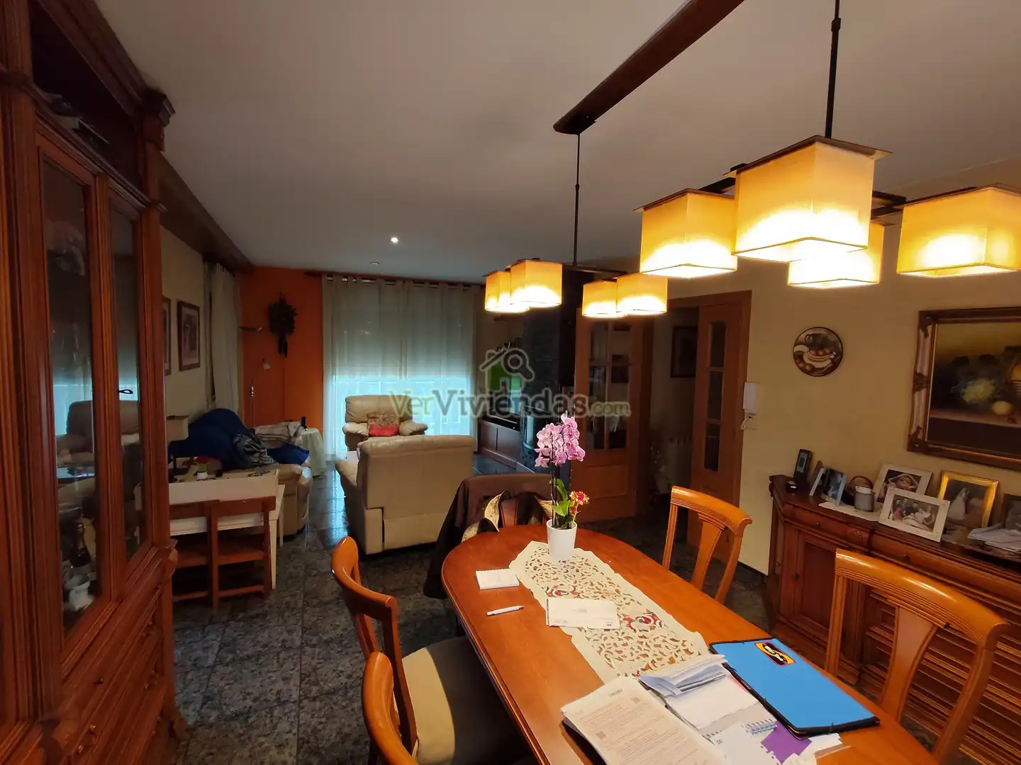 Sala d'estar de Casa o xalet en venda en Masquefa amb Calefacció, Jardí privat i Terrassa