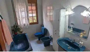 Bany de Casa o xalet en venda en Sant Just Desvern amb Aire condicionat, Calefacció i Jardí privat