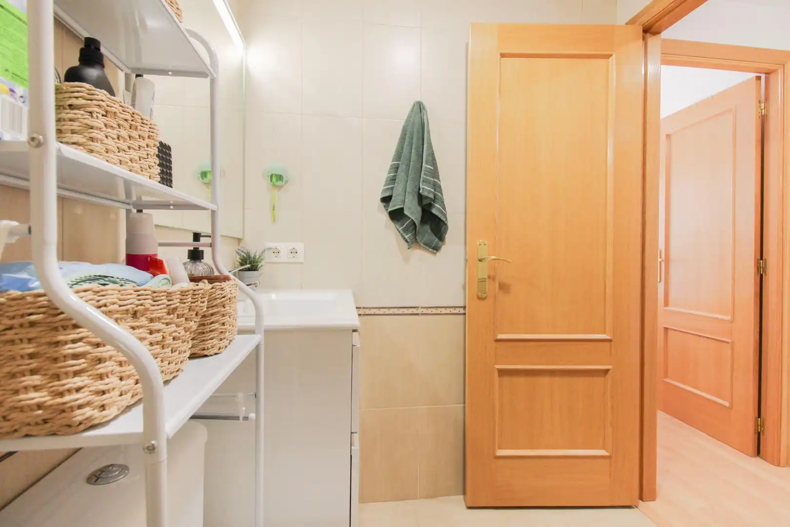 Badezimmer von Wohnung zum Verkauf in Benaguasil mit Klimaanlage und Alarm