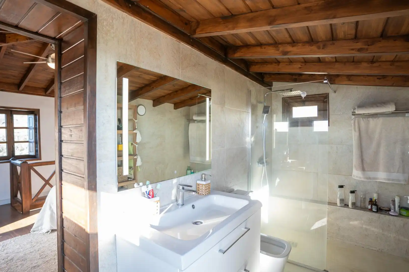 Baño de Casa o chalet en venta en Guía de Isora con Aire acondicionado, Jardín privado y Terraza