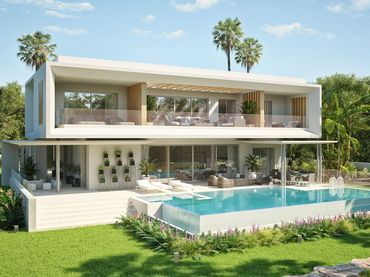 Xalet amb piscina en venda a Nueva Andalucía