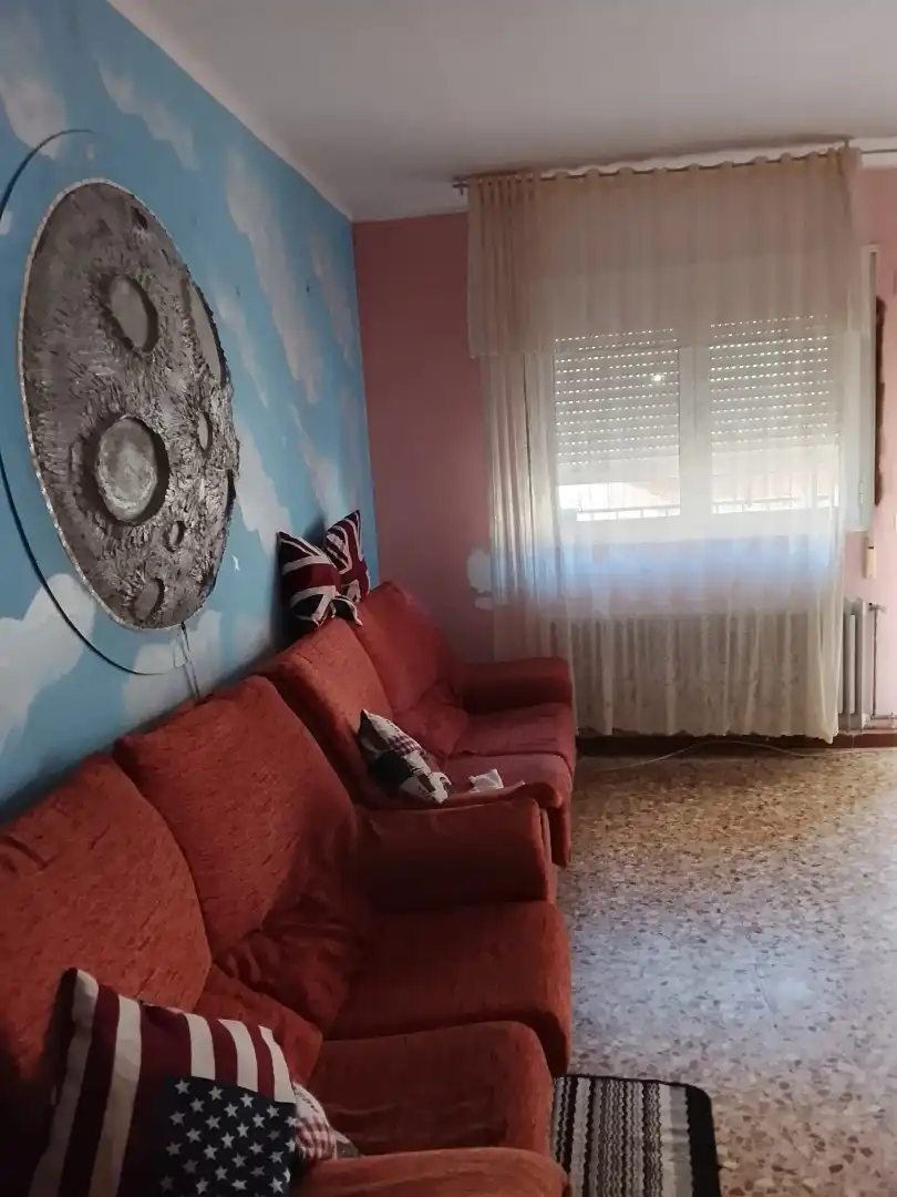 Living room of Flat for sale in Motilla del Palancar  with Heating, Storage room and Furnished