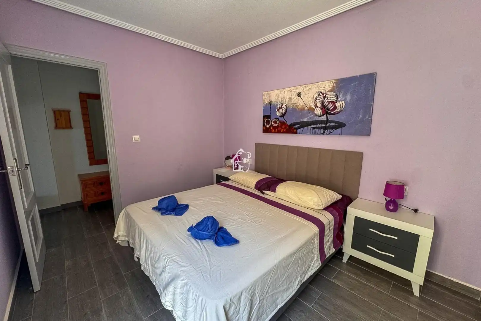 Schlafzimmer von Wohnungen zur Miete in Orihuela mit Klimaanlage, Terrasse und Schwimmbad