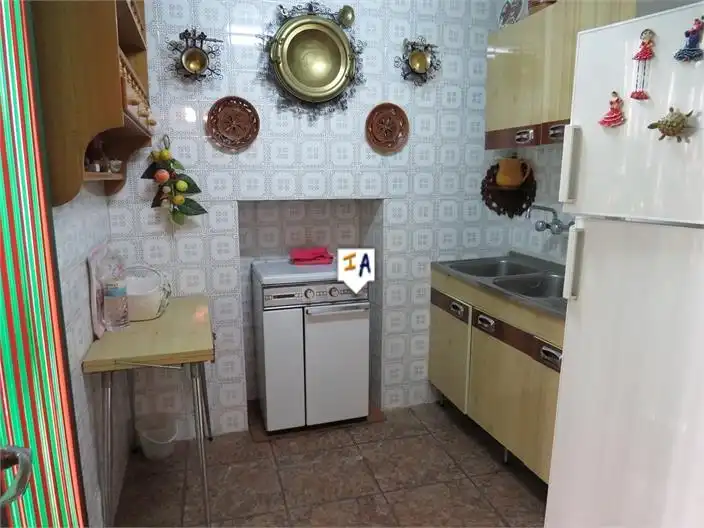 Cuina de Casa adosada en venda en Alcaudete amb Traster