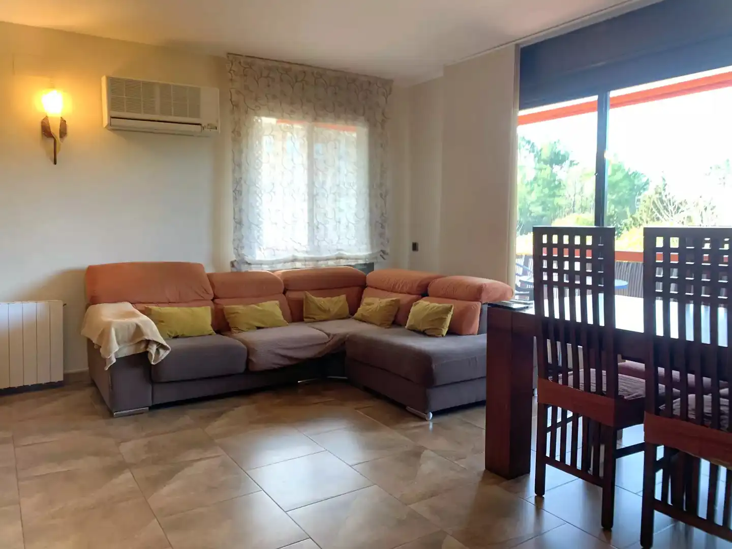 Wohnzimmer von Wohnung zum Verkauf in Hostalric mit Heizung, Terrasse und Balkon