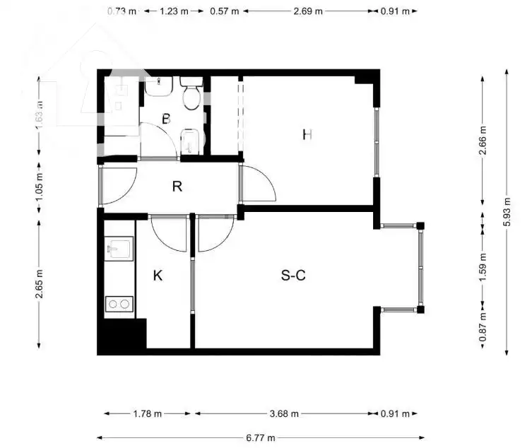 Piso en venta en Madrid con Aire acondicionado, Calefacción y Jardín privado