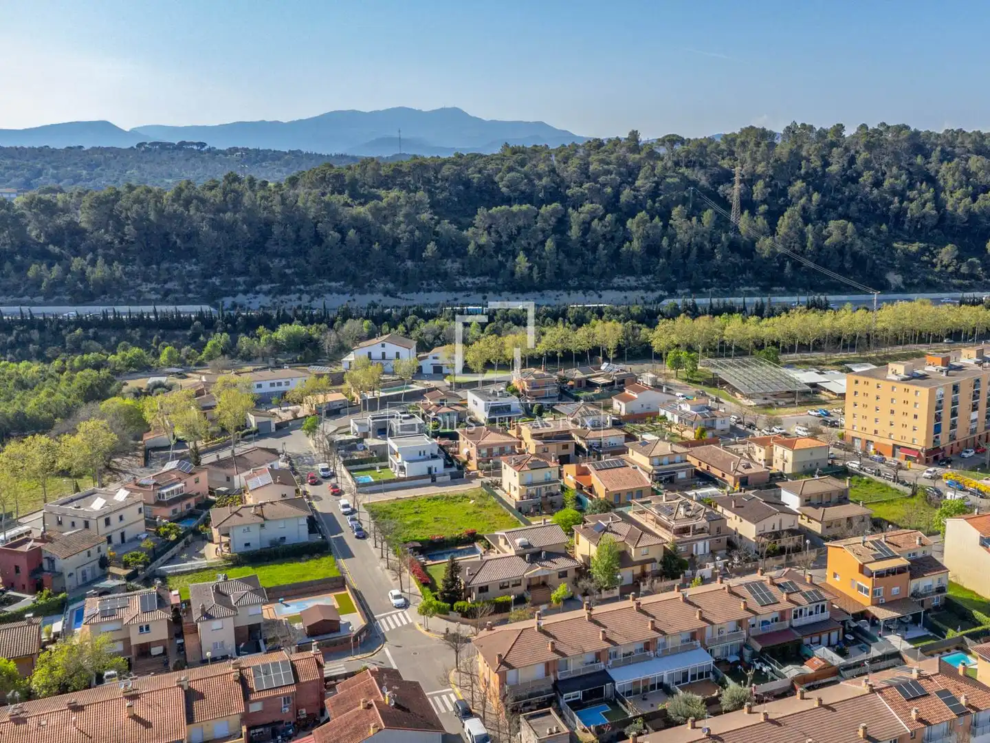 Exterior view of Houses for sale in Sarrià de Ter  with Air Conditioner, Heating and Private garden
