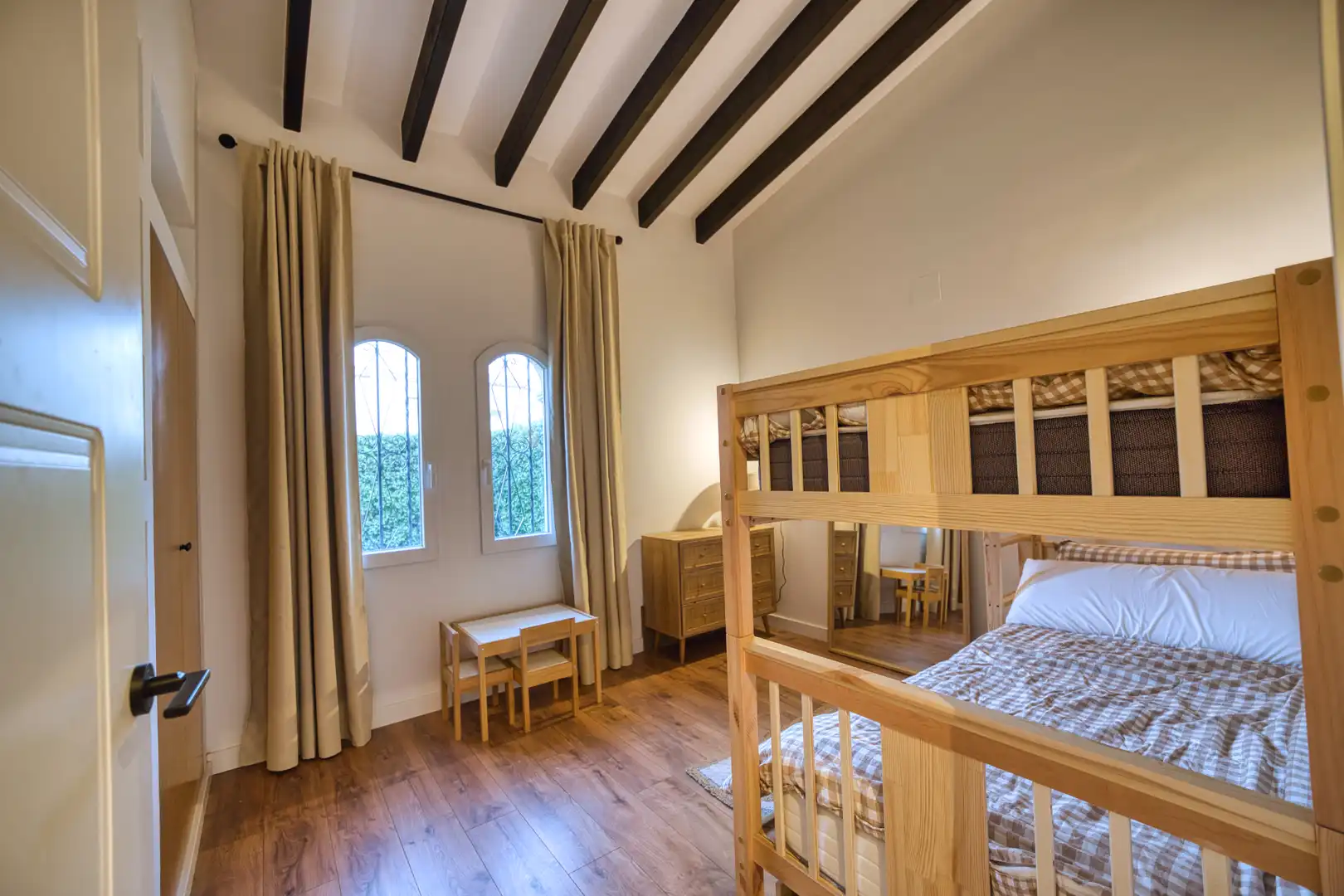 Bedroom of Houses for rent in Jávea / Xàbia  with Air Conditioner, Private garden and Parquet flooring