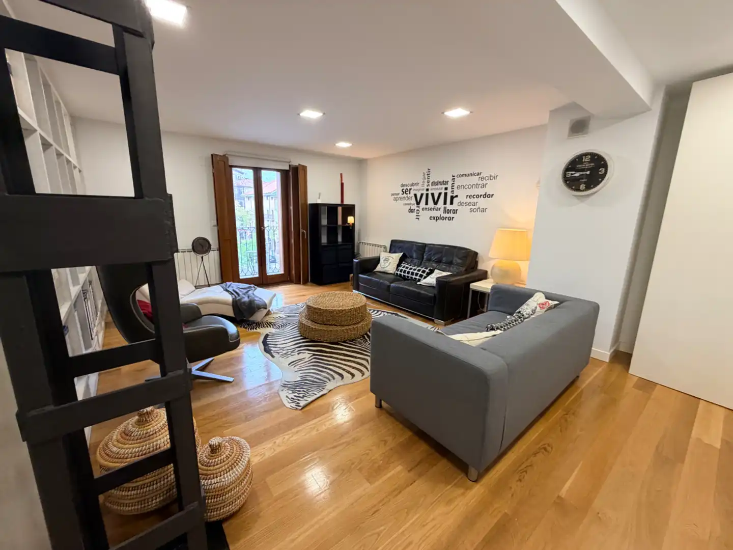 Living room of Flat for rent in Centro