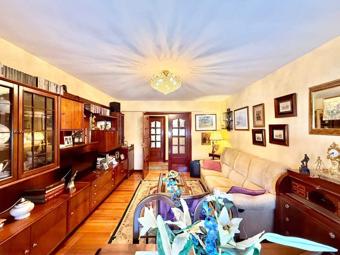 Wohnzimmer von Wohnung zum Verkauf in Hondarribia mit Heizung, Abstellraum und Balkon